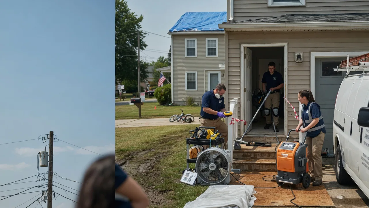 Water Damage Repair in Bentley, MI near me